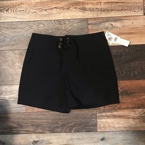 Black La Blanca shorts from Universal Studios